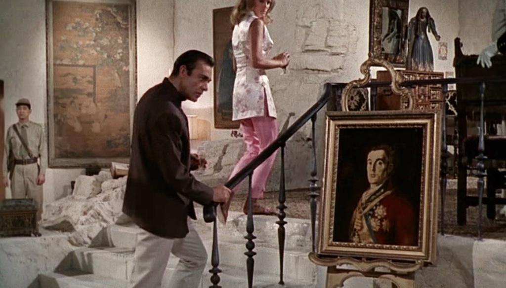「007は殺しの番号」ウェリントン公爵の絵画